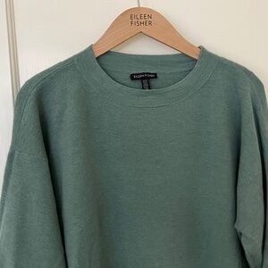 Lovely Eileen Fisher Wool Tunic Sweater